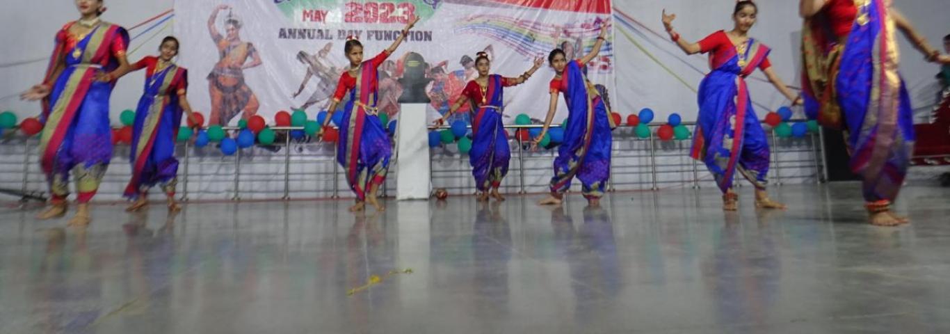 विद्यालय परिसर में वार्षिक समारोह-2023 समारोह | Annual function-2023 celebration in vidyalaya campus.